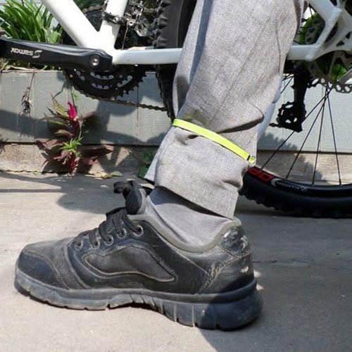 Fonder Mols Bicycle Safety Metal Pants Clips - Upgraded Leg Bands (1 Pair)