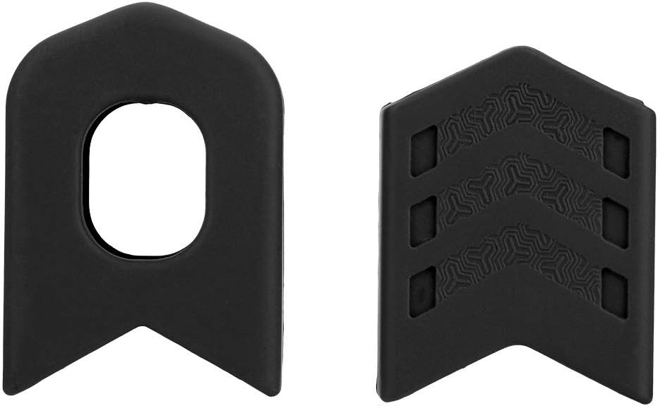 VGEBY 1Pair Crank Protector Guards, Silicone Crank Case Cover Crank Sleeve Arm Boot Protector Accessory(Black) Crank Protector Crank Boots