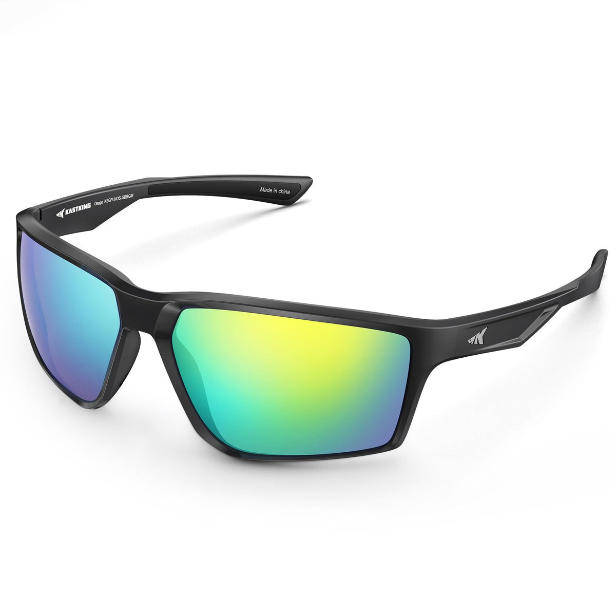 KastKing Osage Polarized Sport Sunglasses for Men and Women, Ideal for Driving Fishing Cycling Running, UV Protection