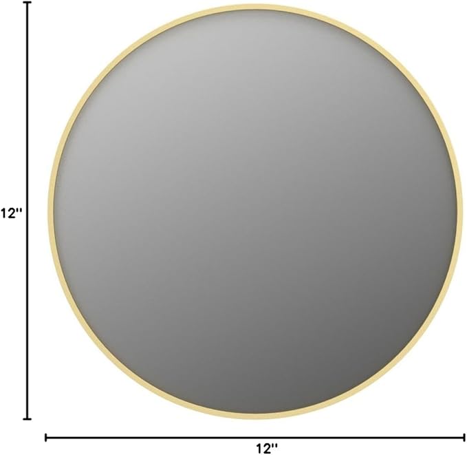 Itrue 12 Inch Small Round Wall Mirror, Not Full Size