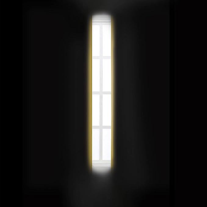 LEMOMO Yellow Thermal Blackout Curtains/38 x 84 Inch/Set of 2 Panels Room