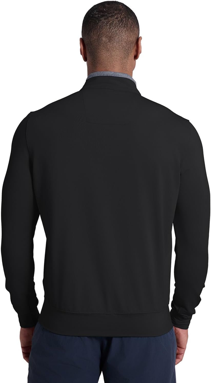 Skiennix Men's Quarter Zip Pullover Fleece Sweatshirt - Lightweight Athletic Golf Top | UPF 50+