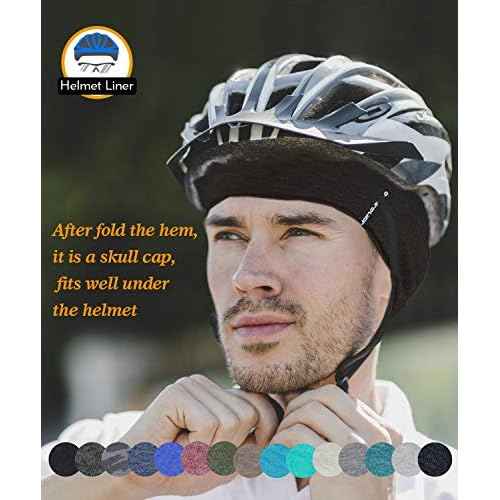 EMPIRELION 9" Multifunctional Lightweight Beanies Hats Snug Fitting, Running Skull Cap Helmet Liner Sleep Caps