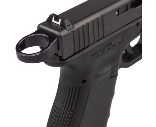 GOTICAL – Rear Slide Pull Plate for All Glock GEN 1-5 Model Slide Rack Assist Rear Plater Ring G17 19 22 23 32 (Black)