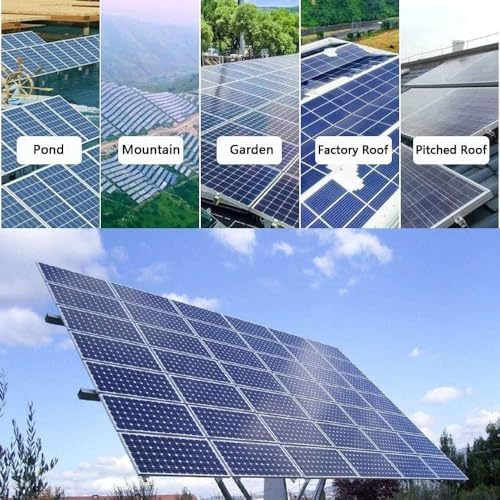 Electric Solar Panel Cleaning Brush with Telescopic Rod, 3.5M/5.5M/7.5M Adjustable, Automatic Double Disc Water Sprayer, Battery-Powered Roof Cleaning Tool (5.5M/18ft)