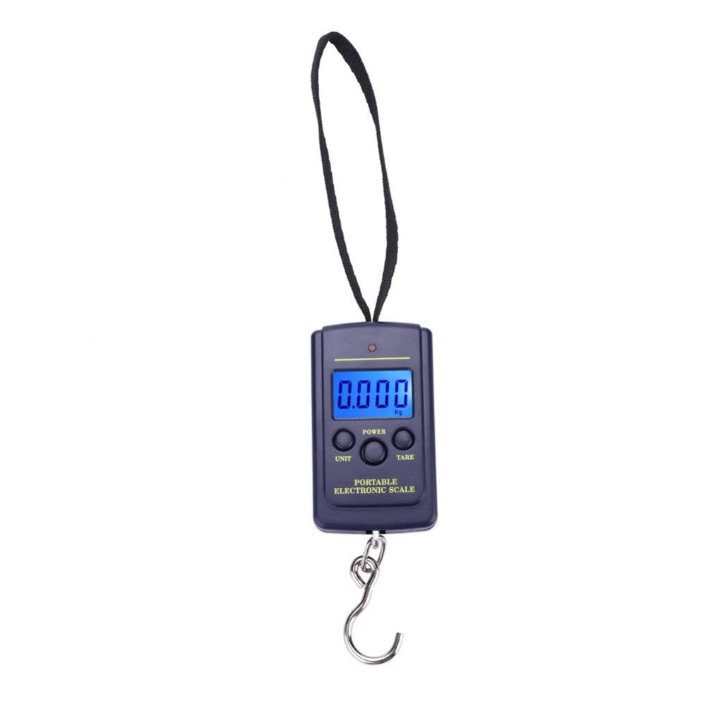 Skiennix Digital Fish Scale - Portable 40kg Hanging Weight Scale with LCD Display for Fishing