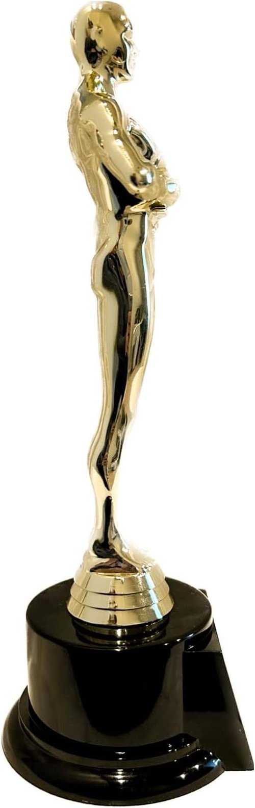 Achievement Gold Toned Award Trophy - Customizable 10.625" for Ceremonies & Celebrations