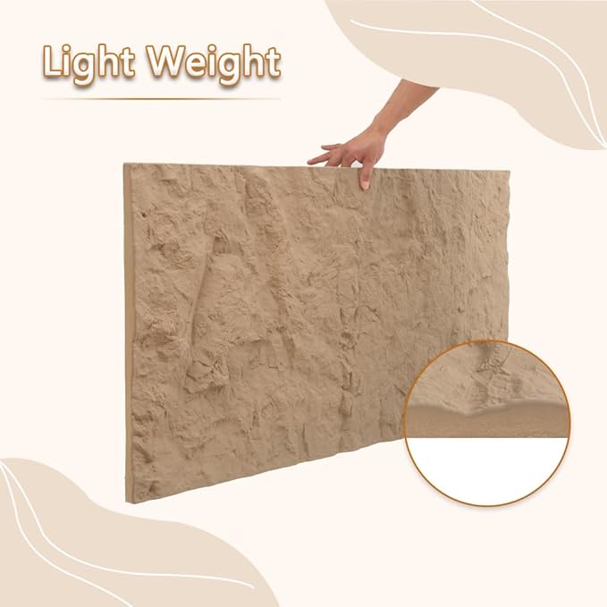 Stone 3D Wall Panels, 23.6"*47.2" Wall Paneling