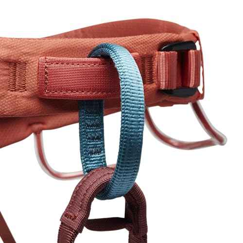 BLACK DIAMOND Women¡¯s Momentum Rock Climbing Harness | Dual Core Construction | Adjustable Waist & Leg Loops | Lightweight