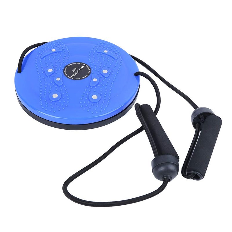 Twisting Disc Board, 25cm Waist Trainer for Fitness & Slimming, Exercise Twist Board with Pull Rope for Aerobic Workouts