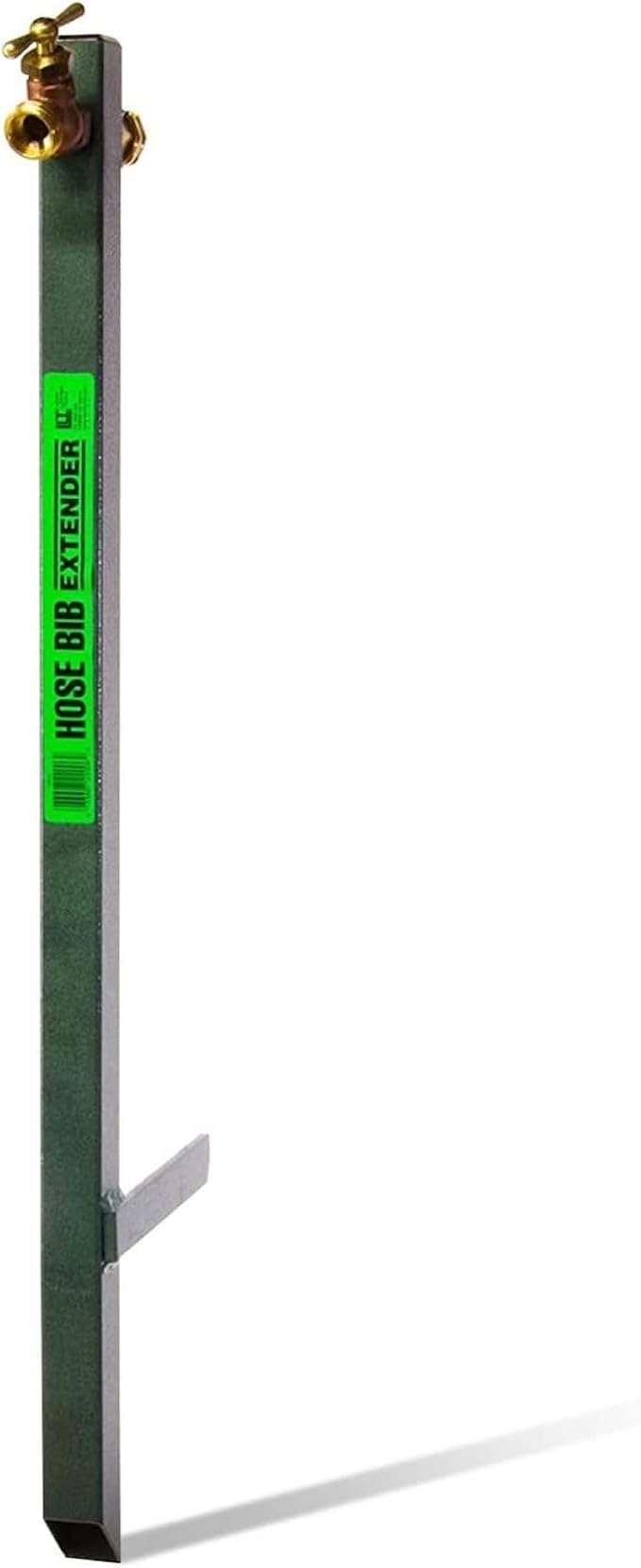 Yard Butler IHBE-6 Garden Hose Bib Extender - Durable Hose Stand for Keeping It Elevated - Convenient Garden Accessory - Rust-Resistant - Anti-Kink Design - Easy Installation