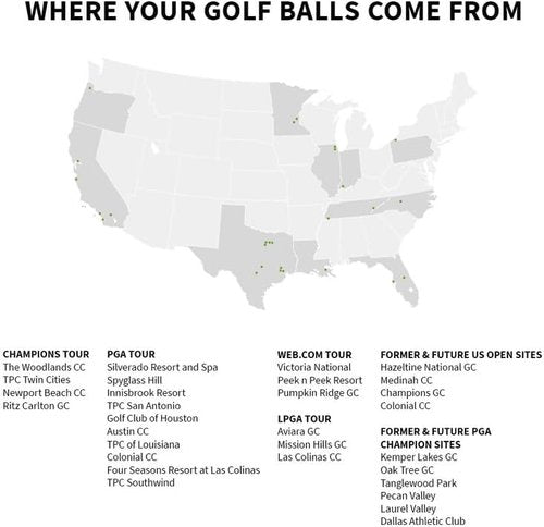 LostGolfBalls - Supersoft Magna Golf Balls | Recycled AAAAA Quality in Mint Condition, White