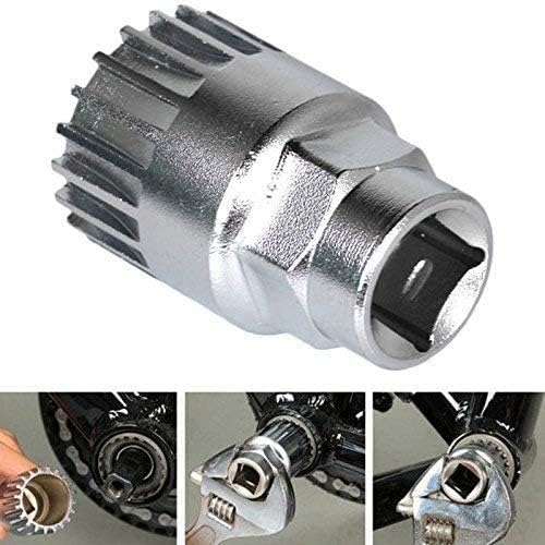 BlueSunshine Bike Bicycle Bottom Bracket Removal Remover Tool for Shimano/FSA/VP/LP, 20 Teeth Fit