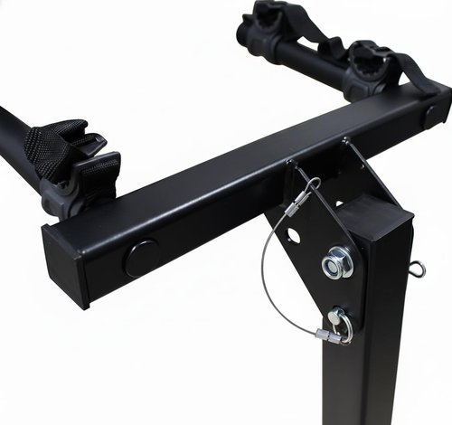 MaxxHaul 50250 4-Bike Hitch Mount Rack – 22" Dual Arm Carrier, Fits 2" Receiver for Car, Truck, SUV – Heavy-Duty Steel with Safety Reflectors