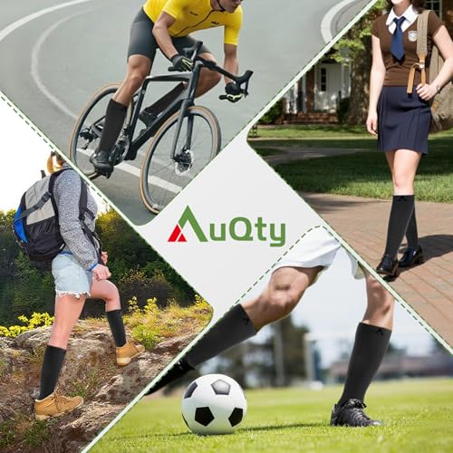 Compression Socks 15-30 mmHg for Men Women (3 Pairs) - Medical Stockings, Support Socks for Circulation, Deep Vein Thrombosis, Calf Cramps and Swelling