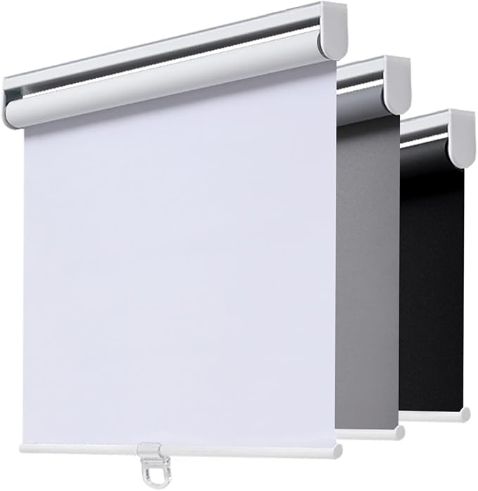 AOSKY Cordless Roller Shades Blackout Blinds