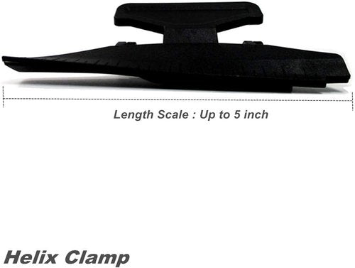Fletching Kit Jig with Straightness Helical Clamps Right Wing for Archery Arrows Crossbow Bolt Feather Vanes DIY