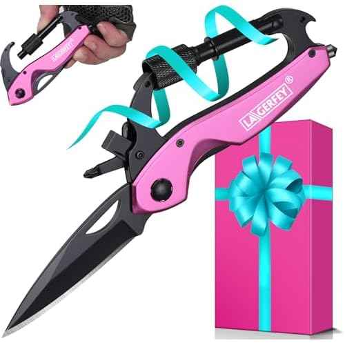 Gifts for Women Mom Wife - Mothers Day Gifts, Birthday Gift for Woman, Stocking Stuffers for Women - Stocking Stuffers for Mom Wife, Woman Gift for Christmas - P¡¯ink Multitool