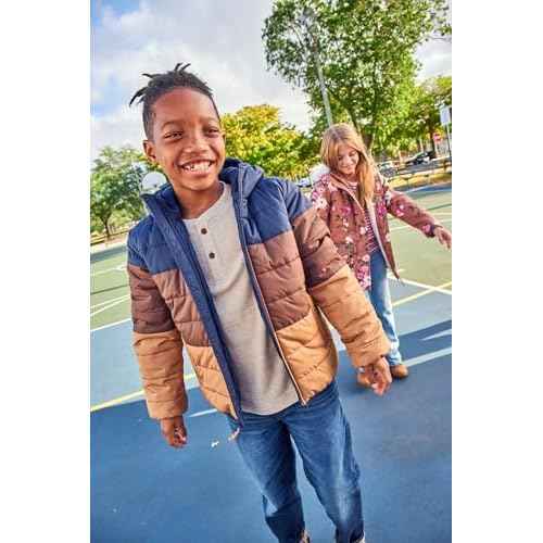The Children's Place boys Long Sleeve Thermal Henley Shirt