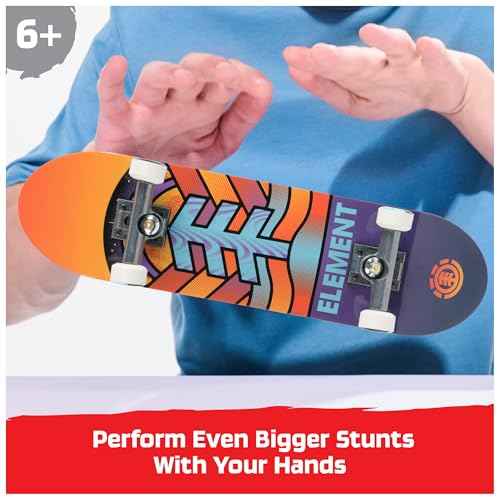 TECH DECK, Element Handboard; Authentic Mini Skateboards, Kids Toys for Boys & Girls, Ages 6 and up (Hands Use Only)