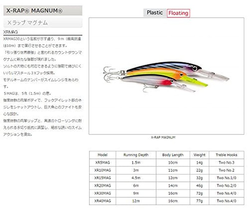 X-Rap Magnum 40 Silver