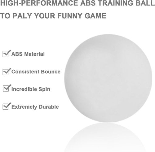 3 Star Ping Pong Balls - High-Performance ABS Table Tennis Balls for Training & Games