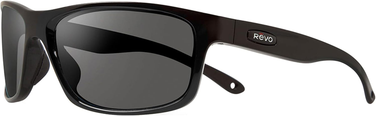 Polarized Rectangle Sport Wrap Sunglasses - Revo Harness for Ultimate Clarity