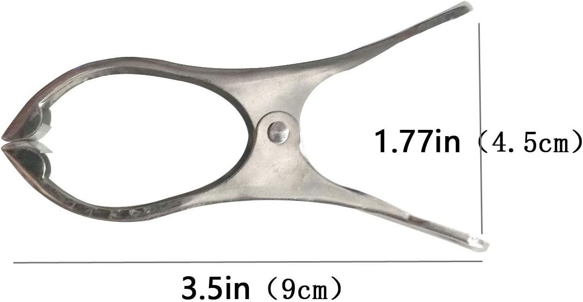 Metal ClothesPins,Row Cover Clips 20 Pack 3.5 Inch Stainless Steel Pool Towel Clips,Chair Clips for Beach Towels,Garden Clips，Greenhouse Clamps：Quilts, Blankets from Blow Away Or Decline