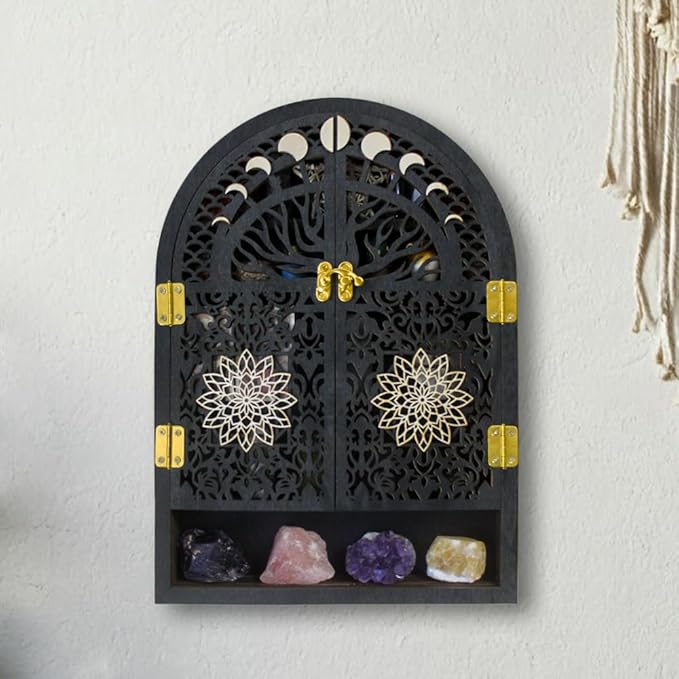 Small Tree of Life Crystal Display Shelf
