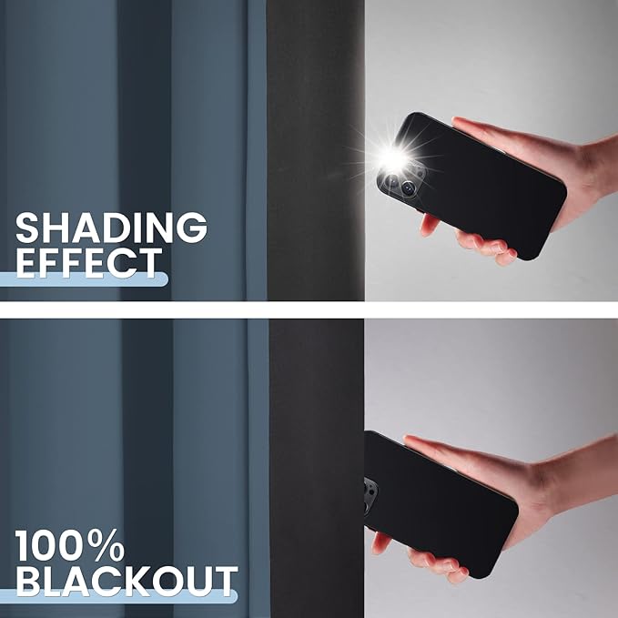SimpleHome 100% Blackout Curtains