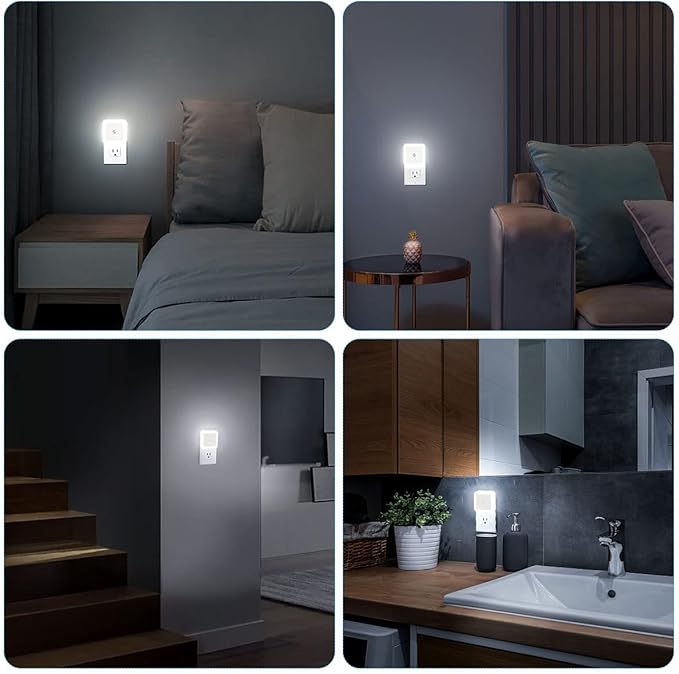 Sujeet Night Light, Night Lights Plug into Wall 8-Pack, Nightlight Plug in