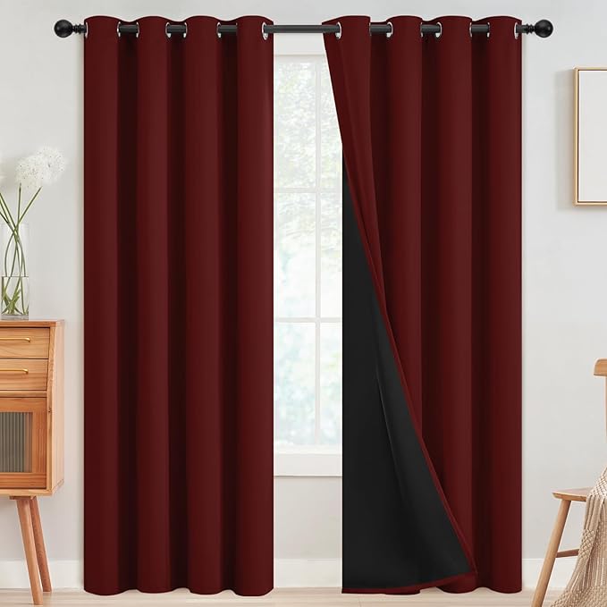 SimpleHome 100% Blackout Curtains