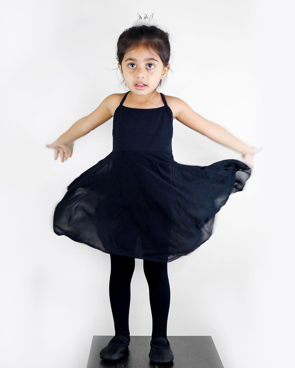 Stelle Girls' Ultra Soft Dance Tights - Comfortable Footed Design for Toddlers to Big Kids