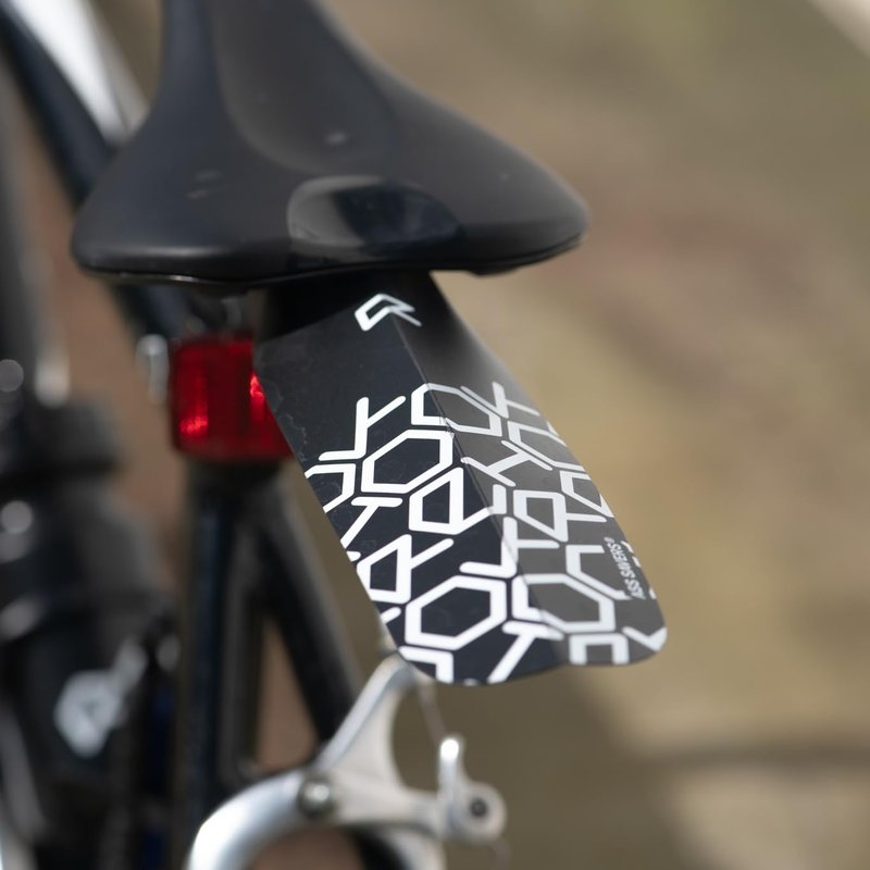 Rehook Ass Savers Regular Rear Mudguard | Genuine, Patented Clip-On Saddle Mounted Bike Mud Guard | Bum Saver Fender Suitable for All Bicycles Road, Gravel, MTB