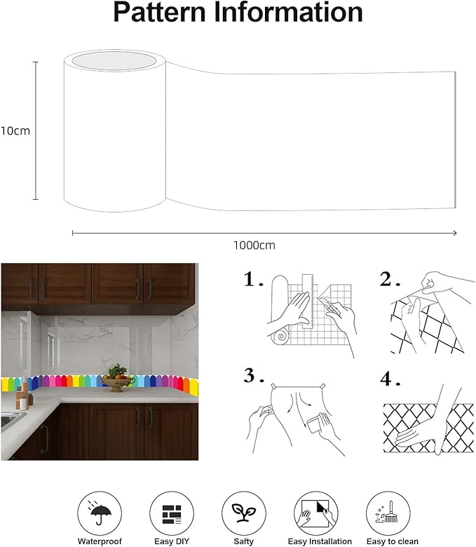 Wallpaper Border Peel and Stick
