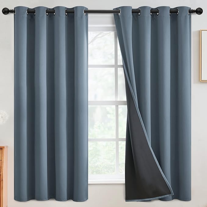 SimpleHome 100% Blackout Curtains