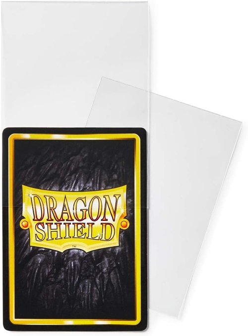 Dragon Shield | Dual Bundle of Perfect Fit & Snow Matte Sleeves | 2X 100 CT - Smooth, Tough Protection for TCGs