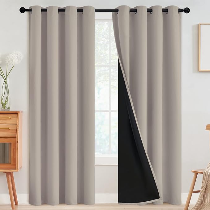 SimpleHome 100% Blackout Curtains