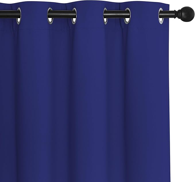 NICETOWN Navy Blue Blackout Curtains