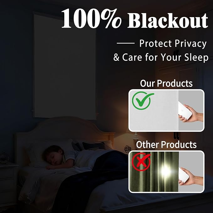 Magic Tape 100% Blackout Curtain