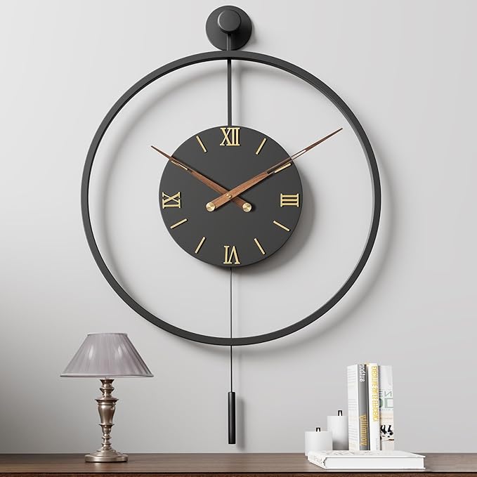 30.7×20 Inch Large Modern Decorative Wall Clocks