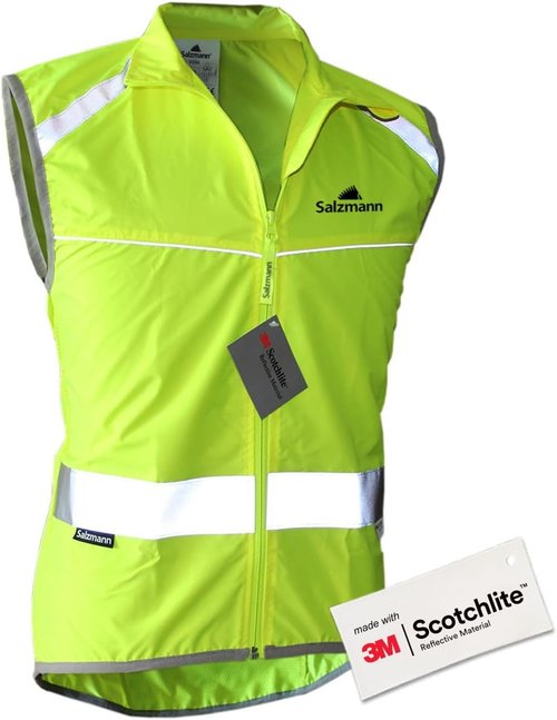 High Visibility Cycling Vest | Reflective Gilet with 3M Scotchlite for Safety