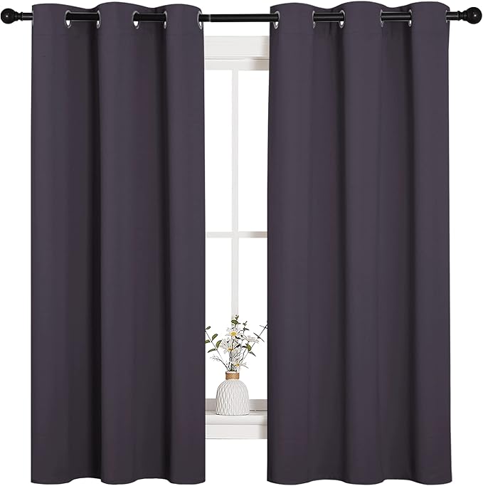 NICETOWN Small Window Blackout Curtains, Home Decoration Thermal Insulated