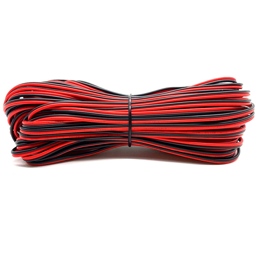 Shangyuan LED Strip Light Extension Cable - 66ft 22AWG 2-Pin Wire for Marine Boat Lighting