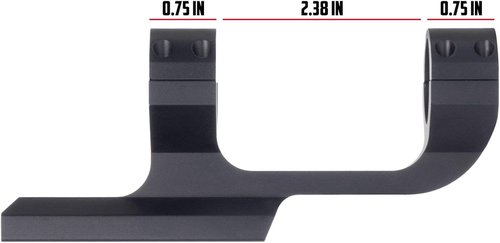 Monstrum Slim Profile Offset Cantilever Picatinny Scope Mount - Lightweight & Durable Design