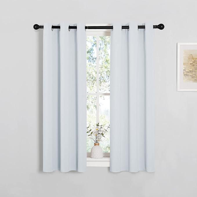 NICETOWN Room Darkening Draperies Curtains Panels, Window Treatment Thermal