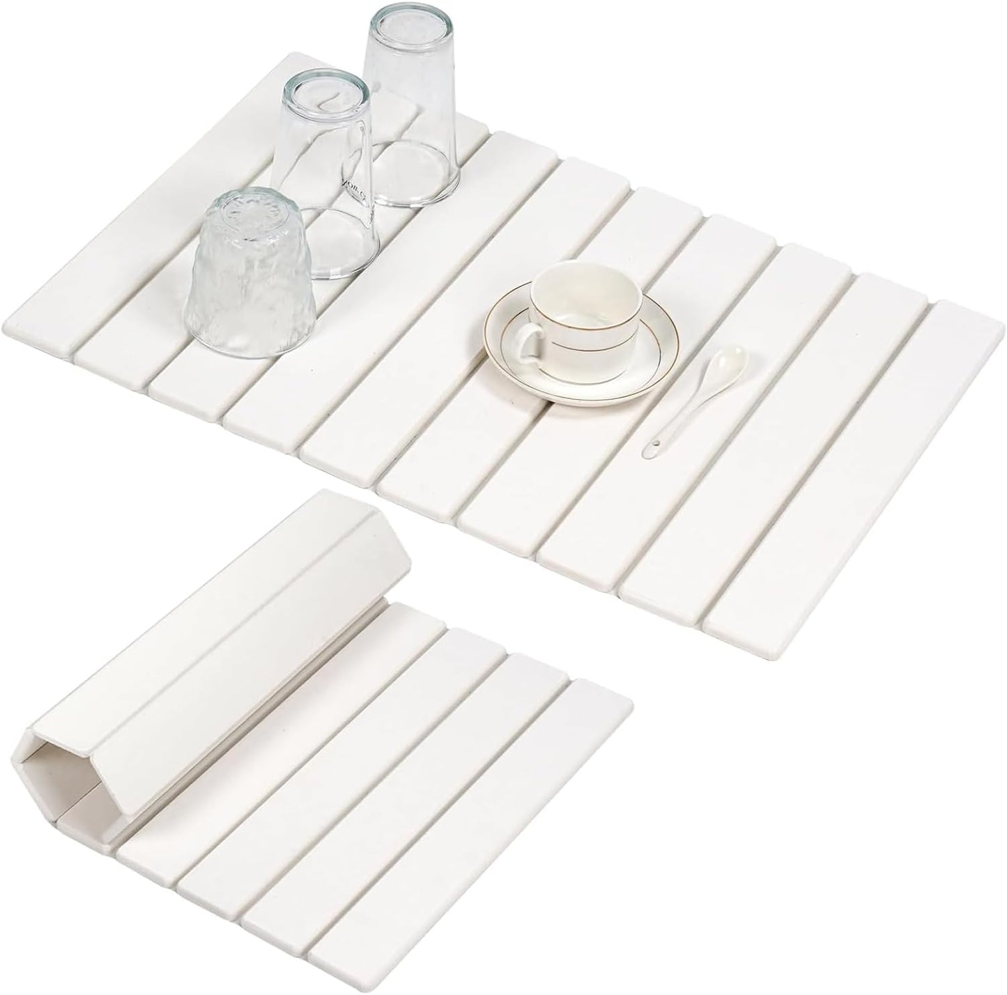 Dish Drying Mats Stone Drying Mat for Kitchen Counter Dish Drying for Kitchen Counter Quick Dry Stone Mat Kitchen