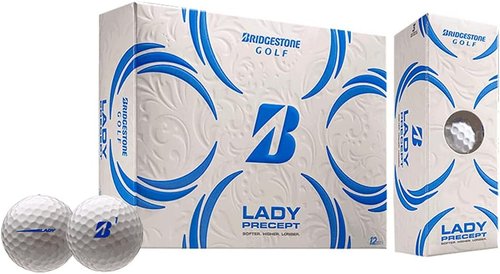 Bridgestone Ladies Precept Golf Balls - High Performance | Soft Feel & Exceptional Distance