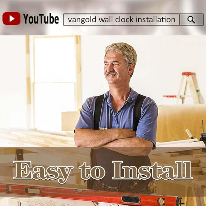 VANGOLD Design Frameless Wall Clocks