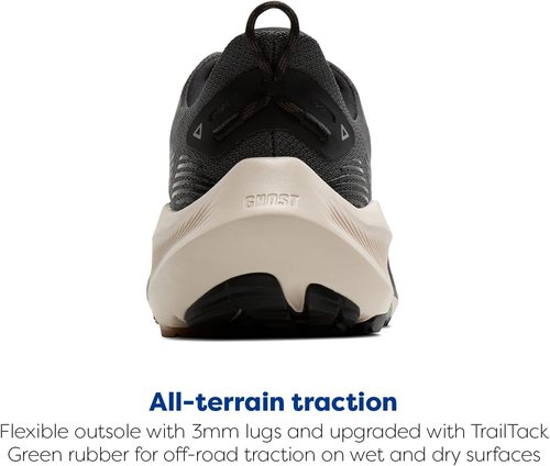 Brooks Men's Ghost Trail Running Shoes - Versatile Off-Road Performance for Rugged Terrain